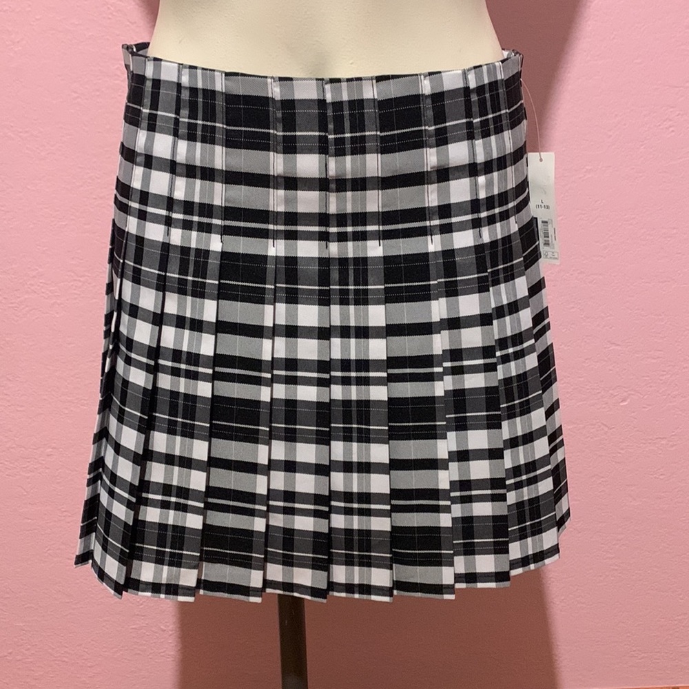 315. Plaid Pleated Skirt